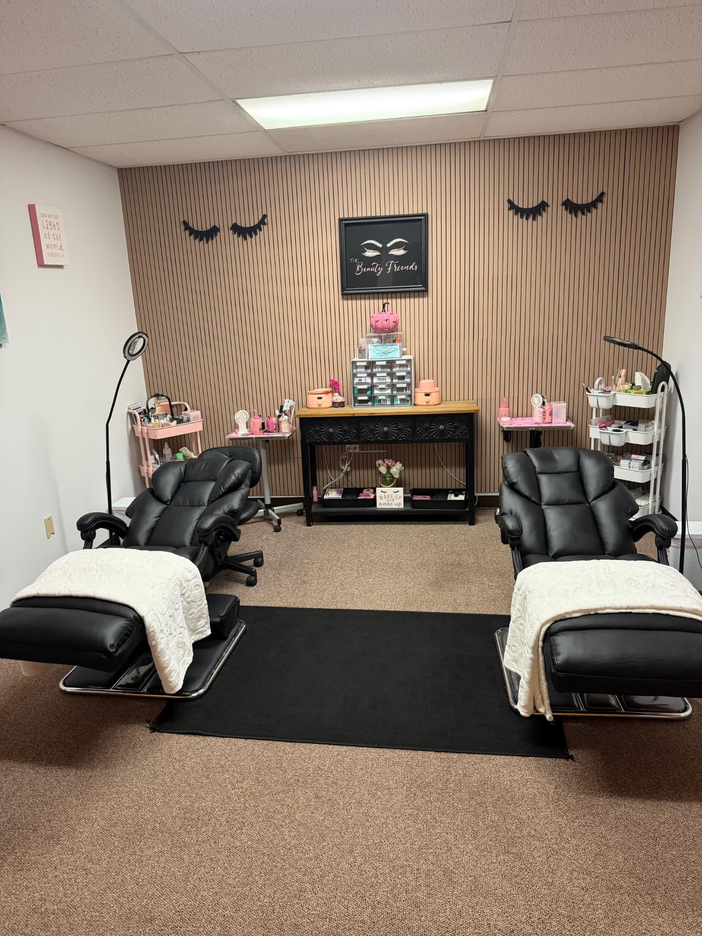 Sala de cílios da The Beauty Friends